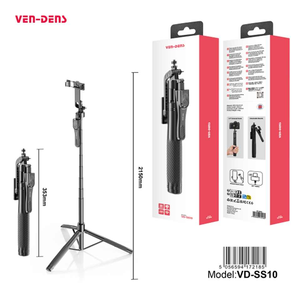 Selfie Stick Anti Shake Tripod